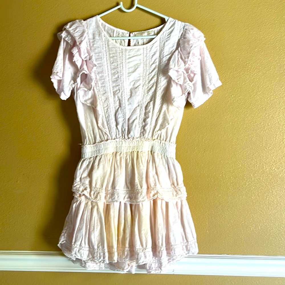 LoveShackFancy Natasha Mini Dress